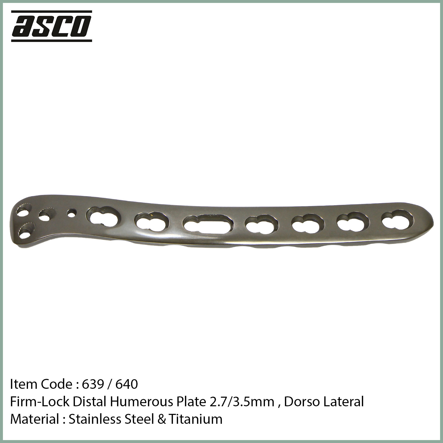639-Firm-Lock-Distal-Humerous-LCP-Orthopedic-Plate,-Dorso-Lateral
