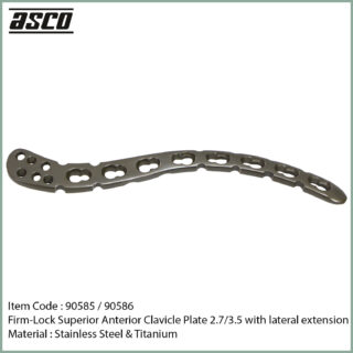 90585-Firm-Lock-Superior-Anterior-Clavicle-LCP-Orthopedic-Plate-with-lateral-extension