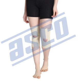 Elastic Tubular Knee Support With Centre Hole-delux