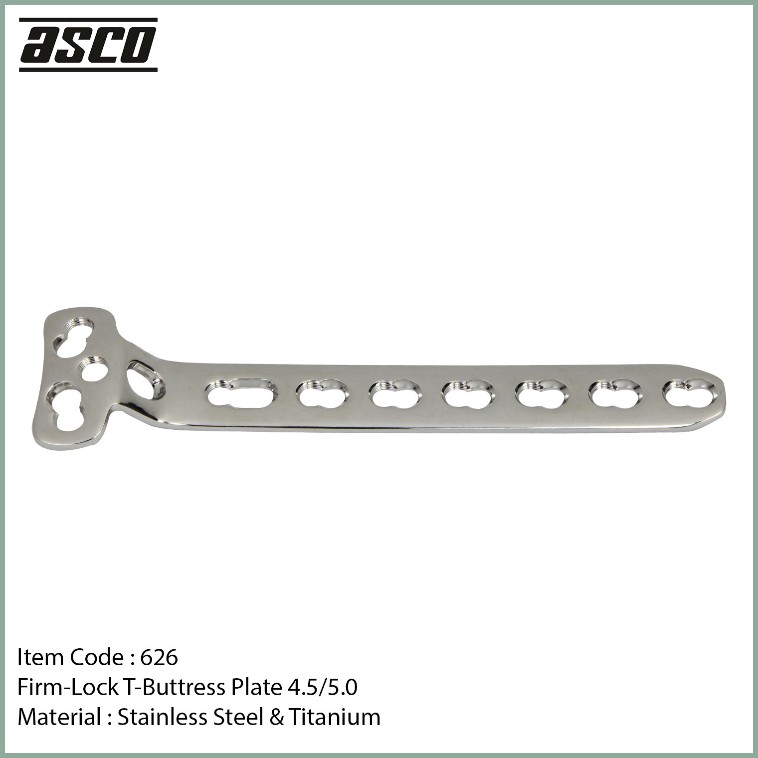 626-Firm-Lock-LCP-Orthopedic-T-Buttress-Plate