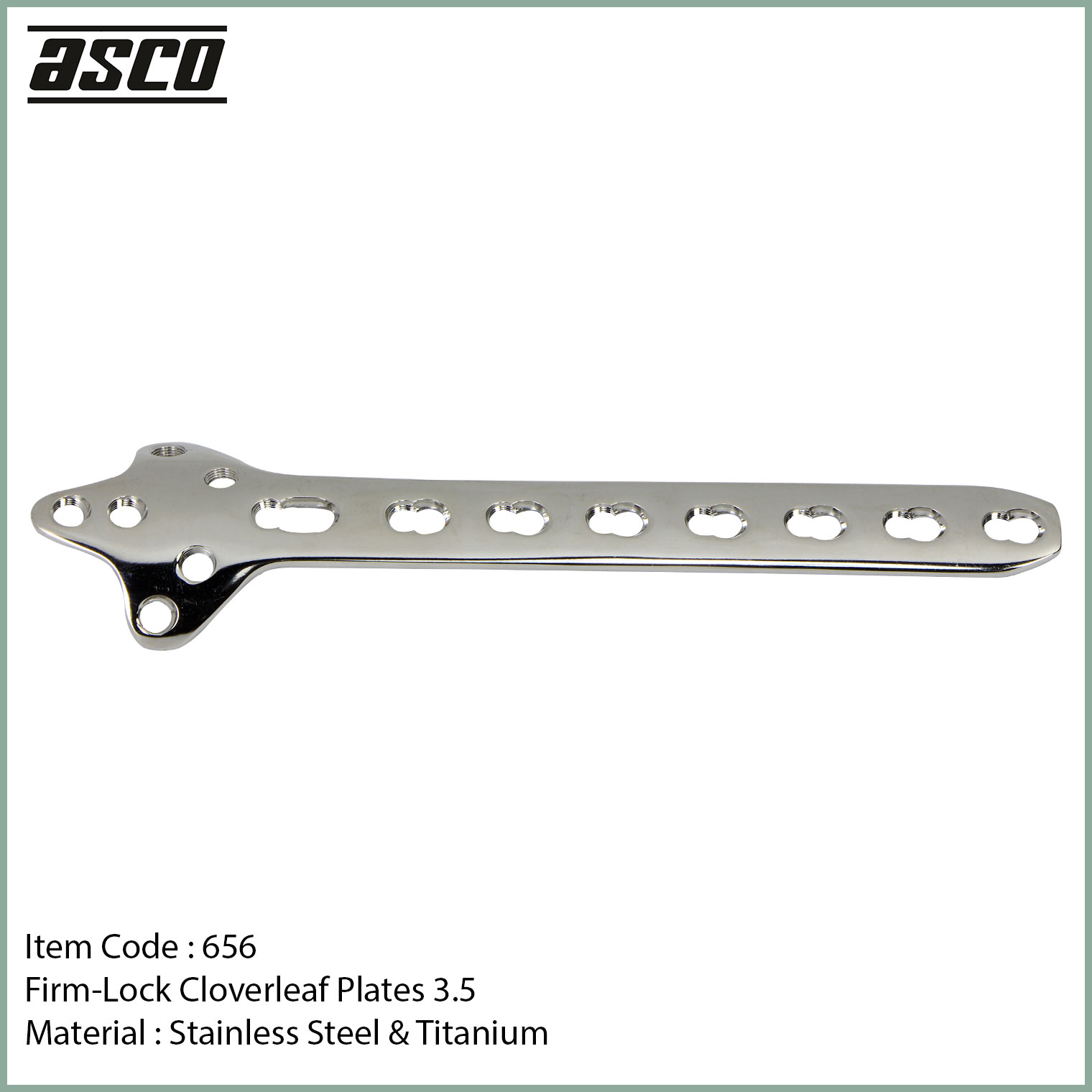 656-Firm-Lock-Cloverleaf-LCP-Orthopedic-Plates