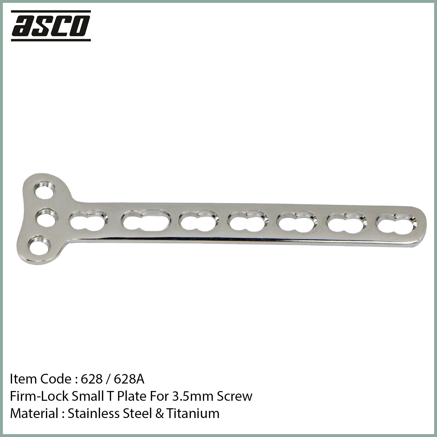 628-Firm-Lock-LCP-Orthopedic-Small-T-Plate-For-3.5mm-Screw