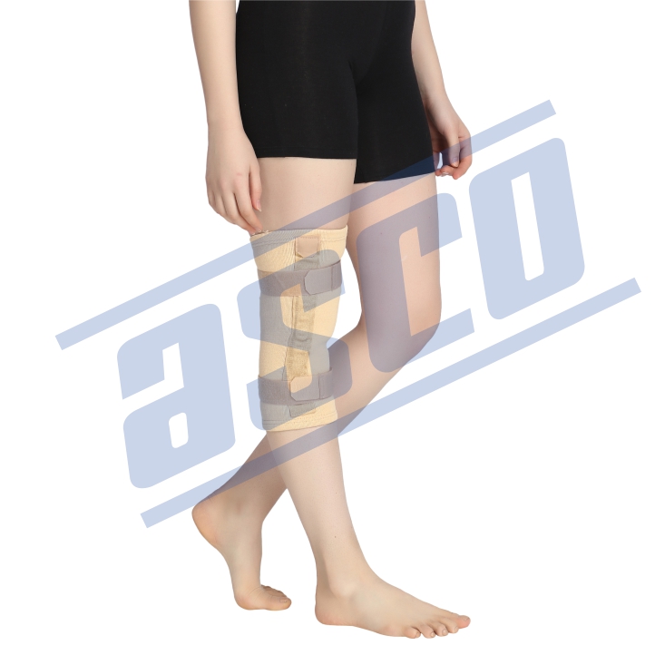 Elastic Tubular Knee Support With Hinges(single)-deluxe