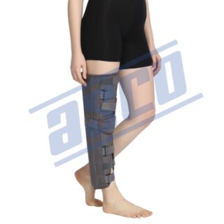 Knee Brace- Deluxe – Knee Immobilizer-23inch – grey