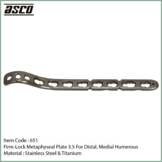 651-Firm-Lock-Metaphyseal-LCP-Orthopedic-Plate-3.5-For-Distal,-Medial-Humerous