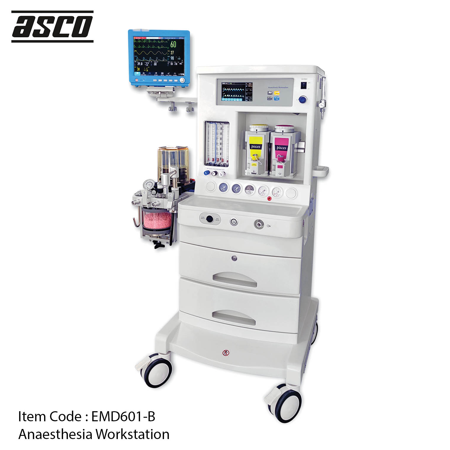 EMD601-C Anaesthesia Workstation ASCO