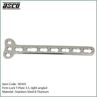 90305-Firm-Lock-LCP-Orthopedic-T-Plate-3.5,-right-angled
