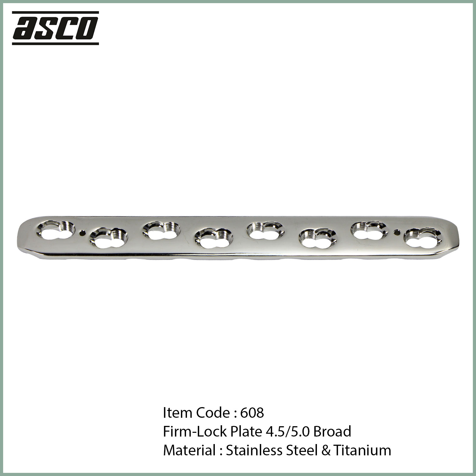 608-Locking-LCP-Broad-Orthopedic-Plate