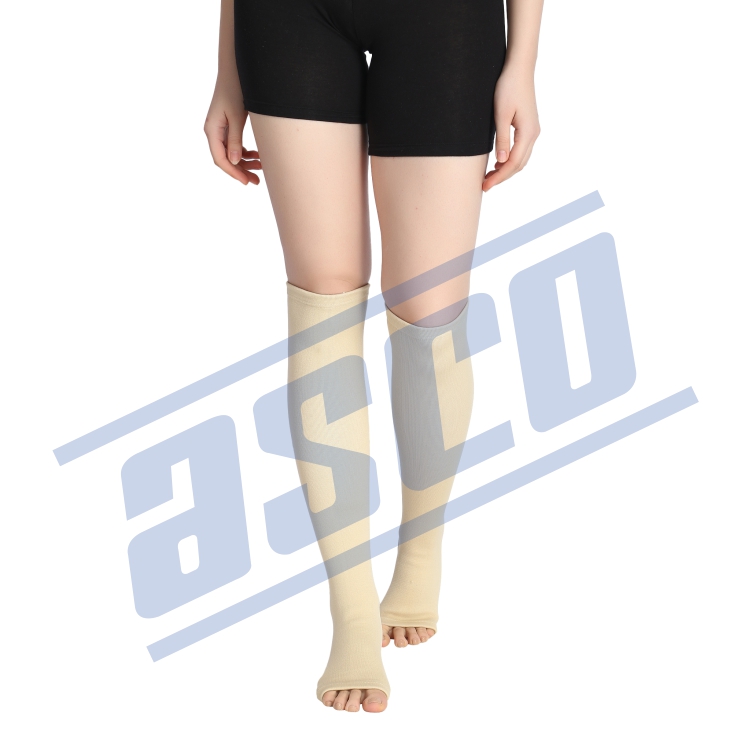 Elastic Tubular Vericose Stockings-below Knee-premium